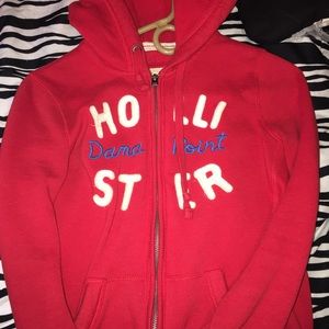 Red Hollister Jacket